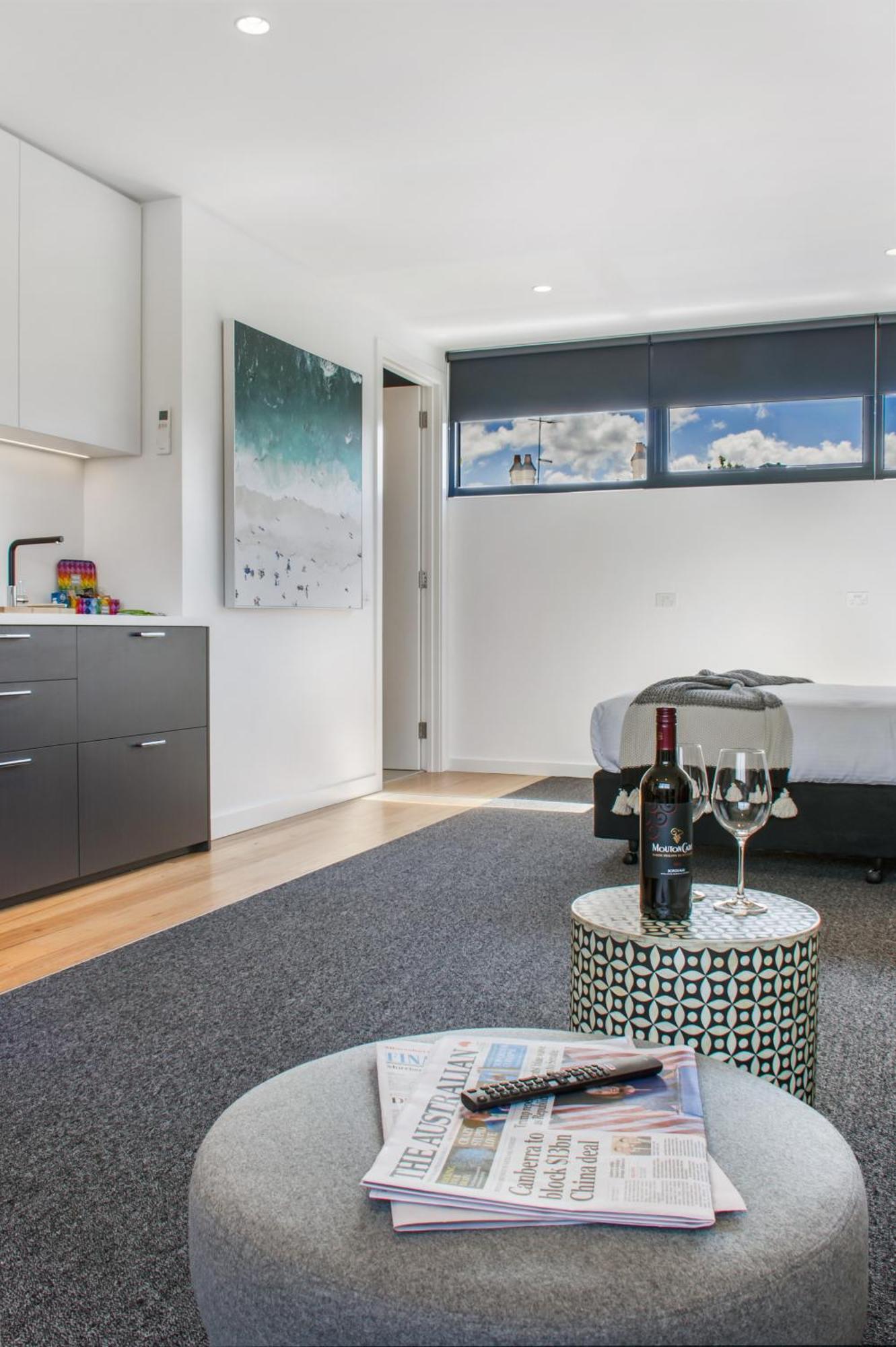 Stylish Studio With Great Amenities Near Beachside Melbourne Exteriör bild